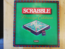 Spears Scrabble Prestige Edition Brettspiel mit elektronischem Timer, guter Zustand