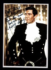 George Lazenby Autogrammkarte