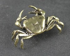 Krabbe Krebs Bronze Figur
