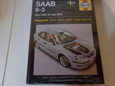 Reparaturanleitung SAAB 9-3 von 9/2002-9/2007 @@ NEUWERTIG @@ Schwedisch