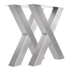 Tischgestell Edelstahl TUX-590  Tischuntergestell 590 breit Tischkufe Kufengeste