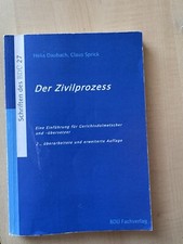 Der Zivilprozess 