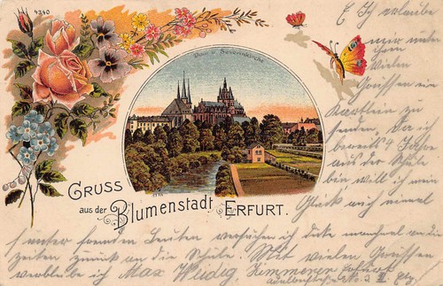 Litho 1905 gruss aus - 1905,