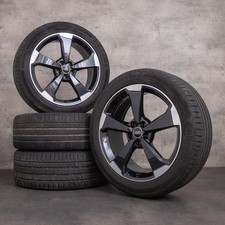 Audi Q5 SQ5 Felgen 20 Zoll FY Sommerräder Rotor 80A601025AQ titan glanzgedreht