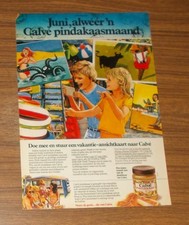 Seltene Werbung CALVE