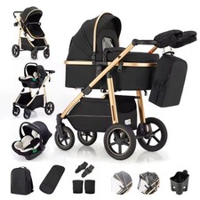 Luxus Kinderwagen 4 in 1