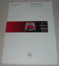 Auto Prospekt Mercedes Benz