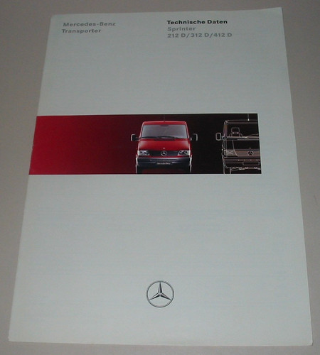Auto prospekt mercedes benz - auto,