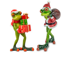 Formano Froschhausen Frosch als Weihnachtsmann  in 2 Ausführungen  - 772244 -