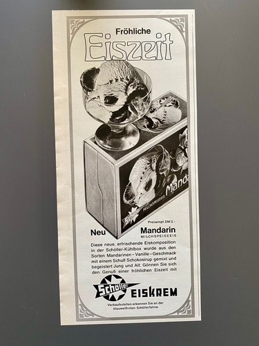 Schöller eiskrem mandarin eis - schöller,