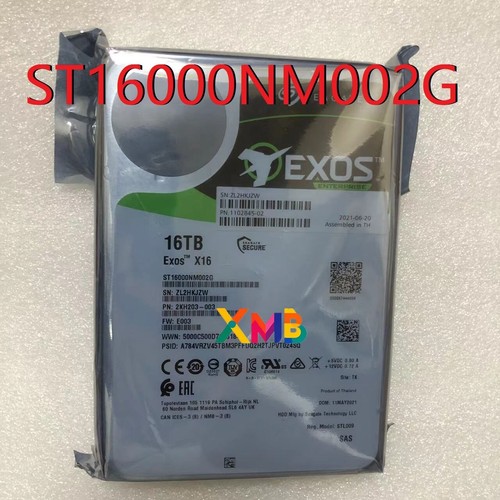 Seagate exos x16 16tb - seagate, sas