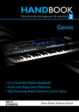 Handbook for YAMAHA GENOS Keyboard Part 2 130 Pages Language ENGLISH!KeysExperts