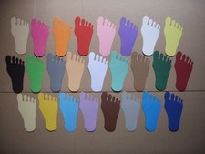 Moderationskarten Füße