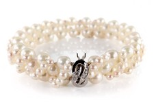 Hochzeit Perlen Armband 175