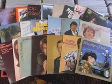 20 DDR AMIGA LIZENZ SCHALLPLATTEN DEUTSCHE SCHLAGER: PAVONE/VALENTE/BORG/JÜRGEN