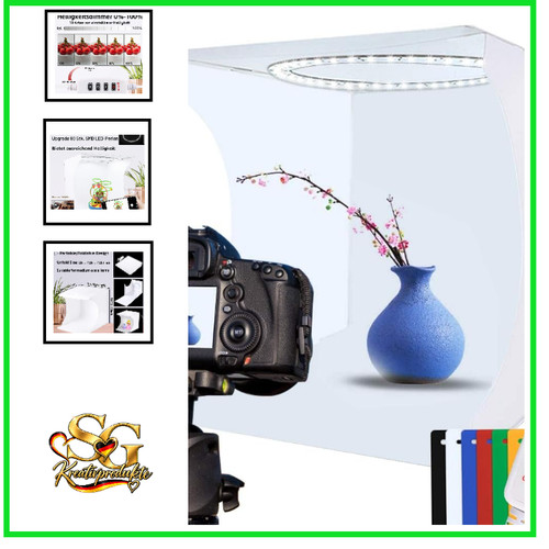 Lichtzelt fotobox 30x30 mit - cm,