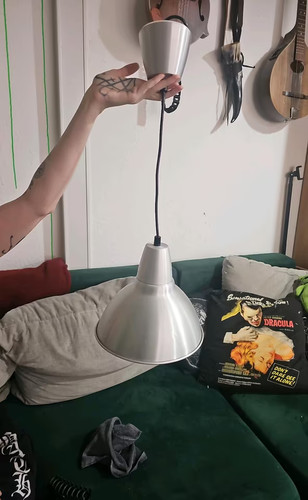 Ikea hängelampe silberfarben - hängelampe,