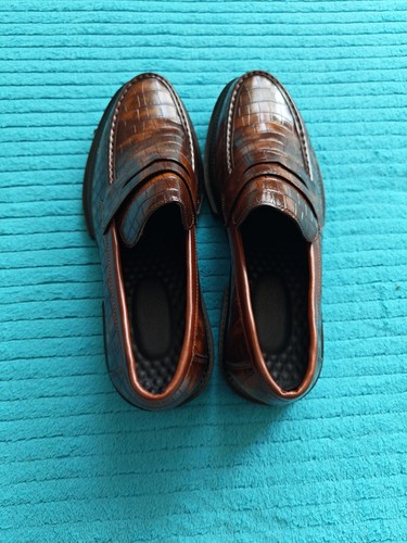Braune loafer mit - braune,