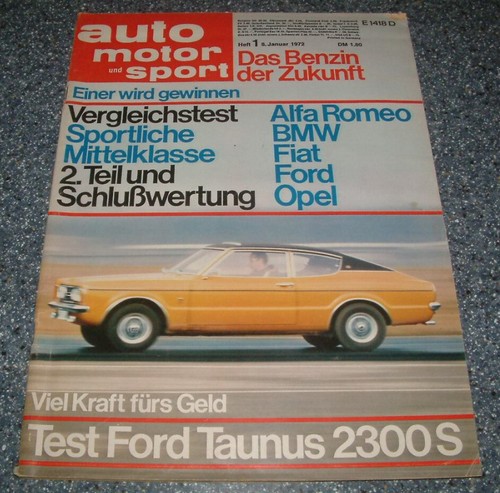 Ams 1972 amg mercedes 300 - 1/1972,