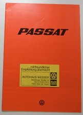 schöner VW Volkswagen Passat L GL GLS S LS Prospekt 1977