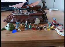 LEGO StarWars Sail Barge und Landspeeder mit Figuren (Jabba, Boushh....)