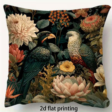 Deko Kissen 50 cm Geschenk Vogel Tropisch Dschungel exotisch passt zu Biberna