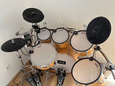 E - Drum - Trigger - Set,  Akustik-Set zu E-Drum, Roland TD-9 + Mesh + cymbals