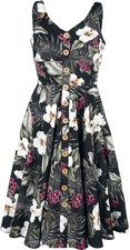 Hell bunny mittellanges kleid - hell,