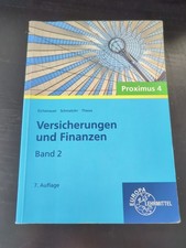Versicherungen und Finanzen, Band 2 - Proximus 4,Eichenauer, Her