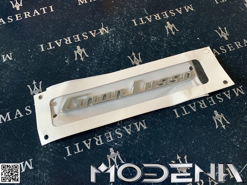 Maserati schriftzug emblem - maserati,