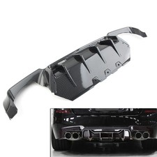 Heckstoßstangendiffusor Quad-Auspuffanlagen für BMW F10 M5 2011–2016 Kohlefaser