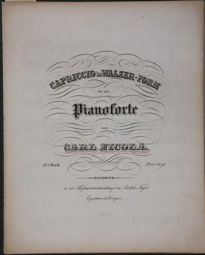 Karl nicola - nicola, (1797-1875)