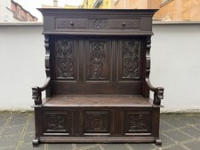 Truhenbank antik Sitzbank