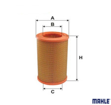 MAHLE LX 199 Luftfilter für SKODA 100 1000MB 105 120 110 Coupe 130 Rapid Neu