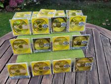 17x MiniDisc COLOUR gelb für MD Player MEGA-SAMMLUNG MAXELL coloured "yellow"