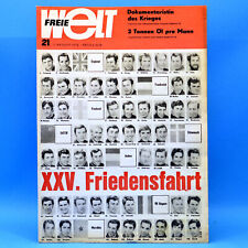 DDR Freie Welt 21 1972 Friedensfahrt PCK Schwedt Maxim Gorki Theater Wolkow