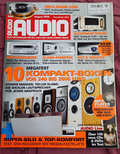 AUDIO 08/04: Expolinear T100 L,Focal Electra 907 Be,Accuphase A60, Cyrus 6