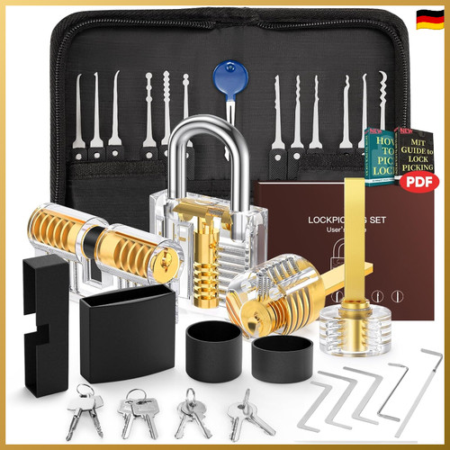 Lockpicking set stück mit - lockpicking, 32