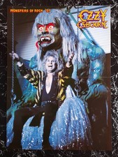 OZZY OSBOURNE ... at MONSTERS of ROCK ' 8 6 ... * Poster * 57 x 41