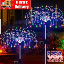 2PC Solar LED Firework Lights
