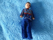 alte Biegepuppe Puppen Puppe für die Puppenstube Puppenhaus Junge