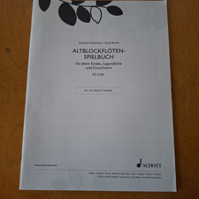 Notenheft AltBlockflöte