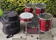 Sonor S-Class Maple Drumset (Cherry Red) 10", 12", 14", 20" inkl. Snaredrum