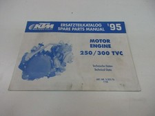 KTM 250_300 TVC 1995 Ersatzteilkatalog Motor Handbuch spare parts 3.203.76