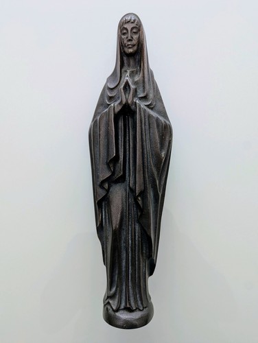Bronze statue madonna 34 - statue,