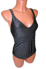 Esmara Badeanzug M 40 schwarz Träger Bademode Monokini stretchig Damen