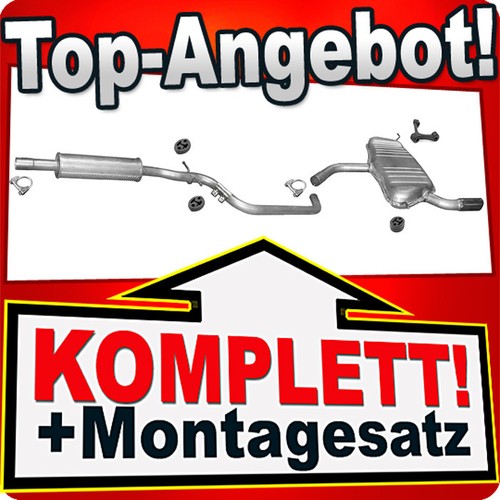 Auspuff für audi - audi, a3