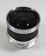 Voigtländer Skopagon 1:2 f40mm lichstarkes Objektiv für Bessamatic/Ultramatic *
