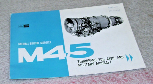 Snecma bristol siddeley m45 - siddeley,