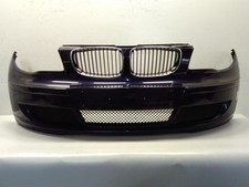 BMW 1er E81 E87 original Stoßstange Stoßfänger vorn A35 Monacoblau LCI BJ2007